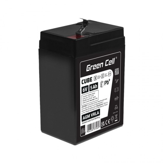 Akumulator AGM VRLA 6V 5Ah IP54