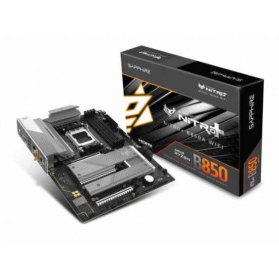 Płyta główna NITRO+ B850A WIFI7 AM5 4DDR5 mATX 