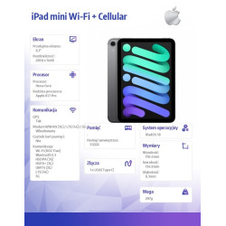 iPad mini Wi-Fi + Cellular 512GB Gwiezdna szarość