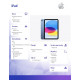 iPad WiFi + Cellular 11 cali 512 GB Niebieski