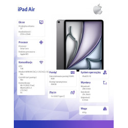 iPad Air 13 cali WiFi + Cellular 256GB Szary
