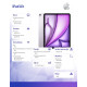 iPad Air 13 cali WiFi 128GB Fioletowy