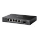 Przełącznik SG2206MP Omada, 6 portów gigabitowych w tym 4 porty PoE+ 