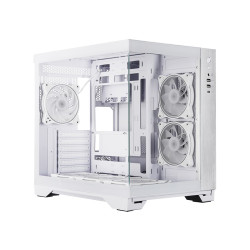 Obudowa VISIO GM-30W-T G-OP 6xwentylator ARGB biała