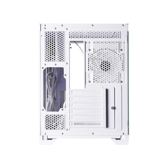 Obudowa VISIO GM-30W-T G-OP 6xwentylator ARGB biała