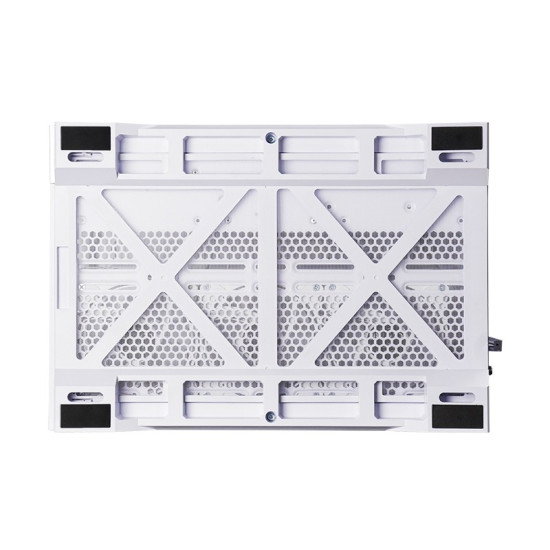 Obudowa VISIO GM-30W-T G-OP 6xwentylator ARGB biała