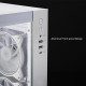 Obudowa VISIO GM-30W-T G-OP 6xwentylator ARGB biała