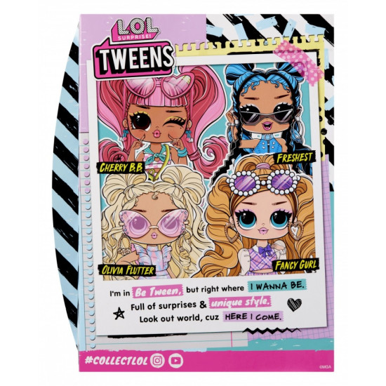 Lalka L.O.L. Surprise Tweens Core Doll, Freshest 