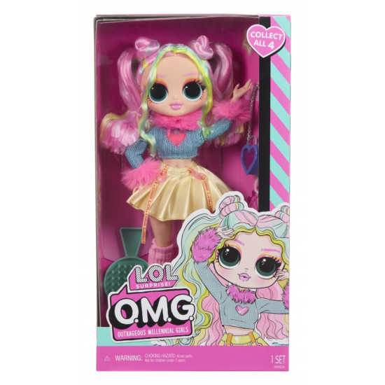 Lalka L.O.L. Surprise OMG Entry, Bubblegum D.J. 