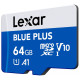Karta pamiÄci microSD 64GB C10 A1 U3 V10 100MB/s Blue Plus