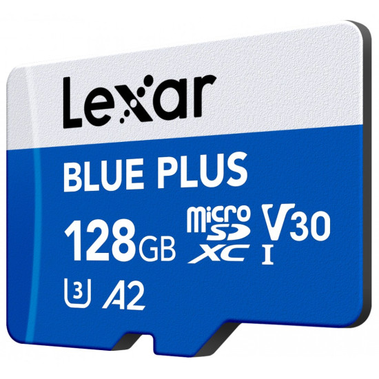 Karta pamiÄci microSD 128GB C10 A2 U3 V30 170MB/s Blue Plus
