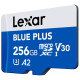 Karta pamiÄci microSD 256GB C10 A2 U3 V30 170MB/s Blue Plus