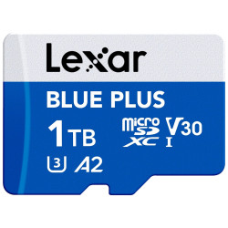 Karta pamiÄci microSD 1TB C10 A2 U3 V30 170MB/s Blue Plus