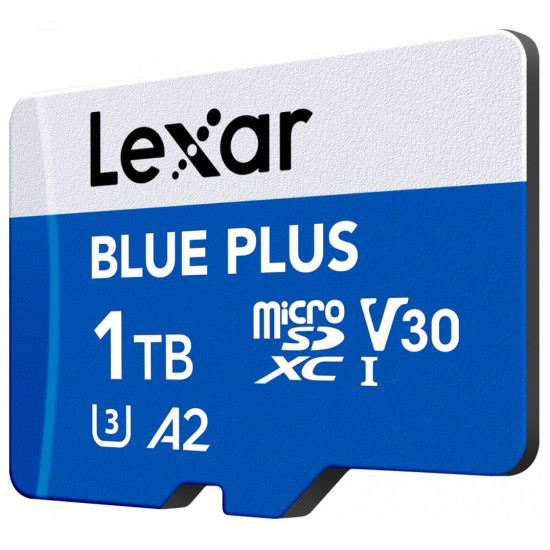 Karta pamiÄci microSD 1TB C10 A2 U3 V30 170MB/s Blue Plus
