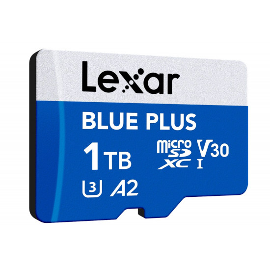 Karta pamiÄci microSD 1TB C10 A2 U3 V30 170MB/s Blue Plus
