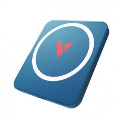 SnapBack Magnetic SSD Blue Metalic MagSave 2TB, Apple ProRes 4K 60 kl/s 