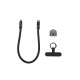 Kabel USB-C M/M SMYCZ/BRELOK 0.3M 240W czarny 