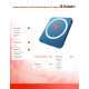 SnapBack Magnetic SSD Blue Metalic MagSave 2TB, Apple ProRes 4K 60 kl/s 