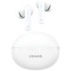 SĹuchawki bluetooth TWS E02 ANC+ENC white 