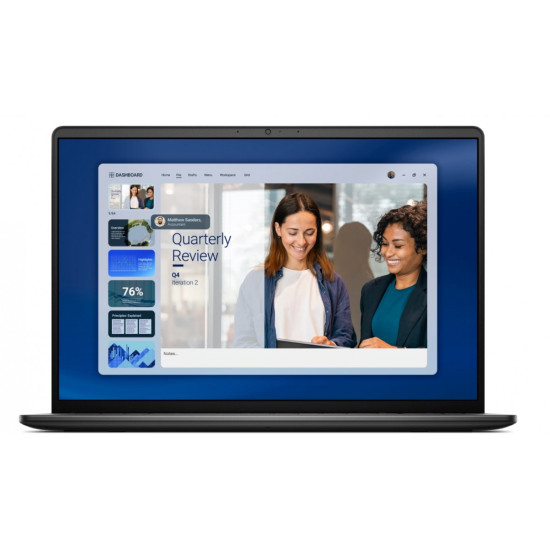 Laptop Dell 16 DC16255 W11P Ryzen 7 250|16GB|512GB|AMD Radeon|FgrPr|WLAN+BT|16.0 FHD+|Backlit Kb|3C|65W|3YPS Carbon Black (Plastic)