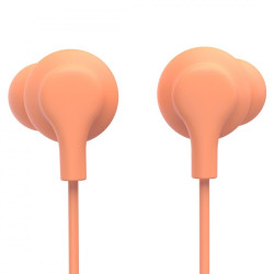 Słuchawki douszne Curly usb-c pomarańczowe 