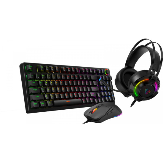 Zestaw Gaiming Premium YGS 03 3w1 klawiatura, mysz, sĹuchawki 