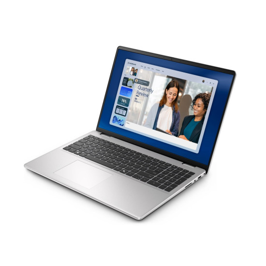Laptop Dell 16 DC16256 W11P R7-250|16GB|1TB|AMD Radeon|FgrPr|WLAN+BT|16.0 FHD+|Backlit Kb|4C|65W|3YPS Platinum Silver (Metal) 