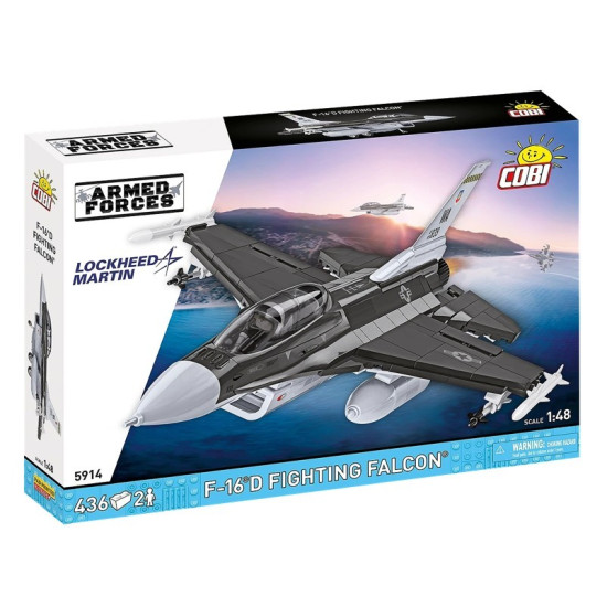 Klocki F-16D Fighting Falcon 436 elementow