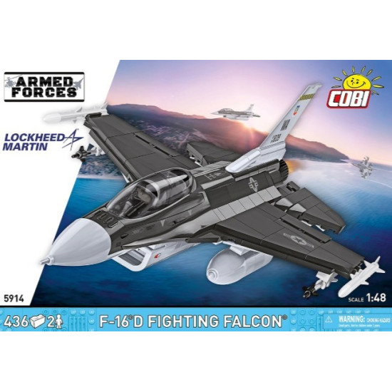 Klocki F-16D Fighting Falcon 436 elementow