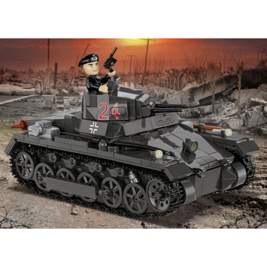 Klocki Panzer I Ausf.B 654 elementy