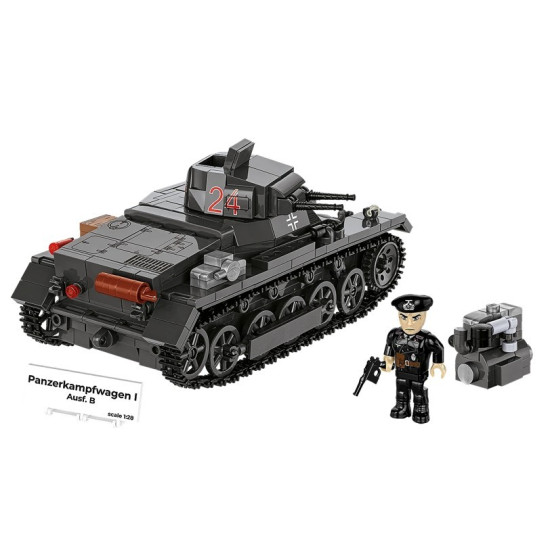 Klocki Panzer I Ausf.B 654 elementy