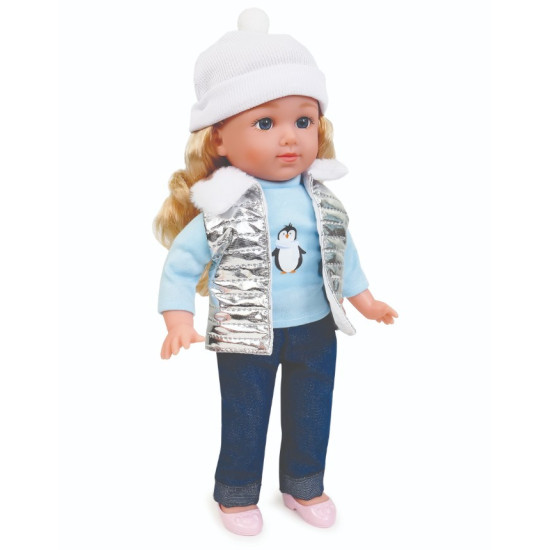 Lalka funkcyjna Natalia w srebrnej kamizelce 