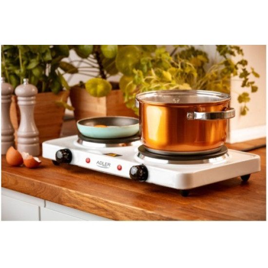 Kuchenka elektryczna dwupalnikowa    AD 6520 