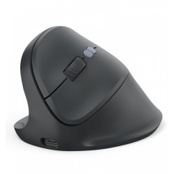 Mysz ergonomiczna EWM-600 czarna dla leworęcznych