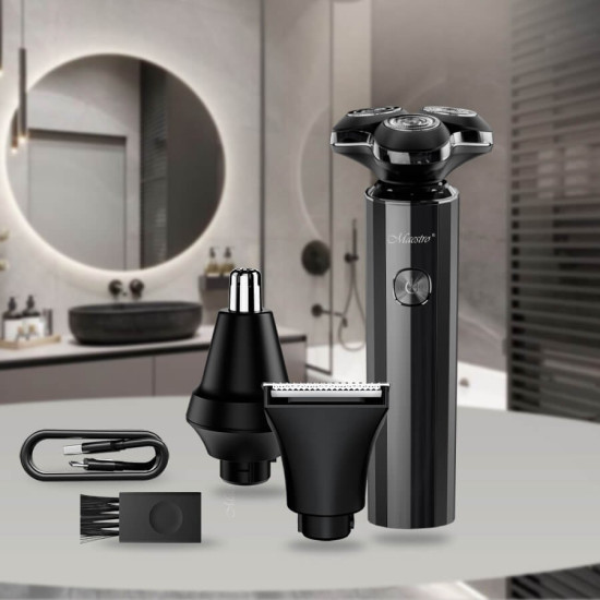 Zestaw do golenia 3w1 USB MR-676
