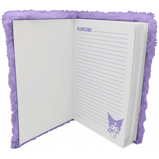 Pamiętnik notatnik pluszowy Kuromi 