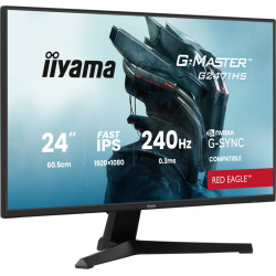 Monitor 23,8 cala G2471HS-B1 Fast IPS,FHD,240Hz,2xHDMI,DP, 350cd,     Adaptive G-SYNC - 1920 x 1080 @48-240Hz  DisplayPort Only 