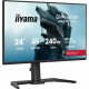 Monitor 23,8 cala GB2471HSU-B1 IPS,FHD,240Hz,2xHDMI,DP,1xUSB 3.2,     1xUSB C, Adaptive G-SYNC - 1920 x 1080 @48-240Hz  DisplayPort Only,           HA