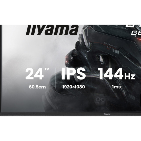 Monitor 23,8 cala GB2441HSU-B1 IPS,FHD,144Hz,1ms,2xUSB,350cd,HDMI,DP,HAS (150) PIVOT 