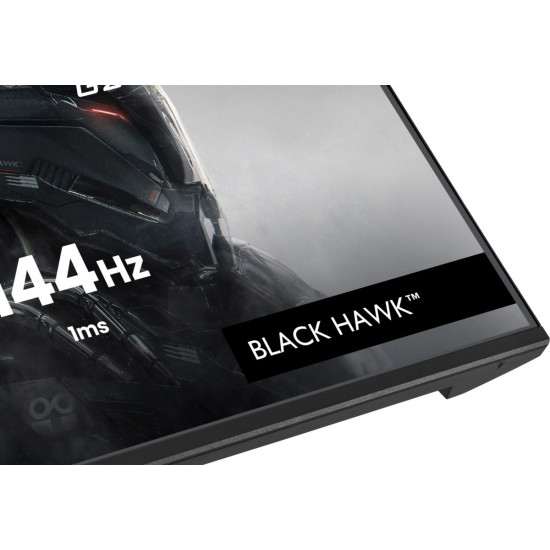 Monitor 23,8 cala GB2441HSU-B1 IPS,FHD,144Hz,1ms,2xUSB,350cd,HDMI,DP,HAS (150) PIVOT 