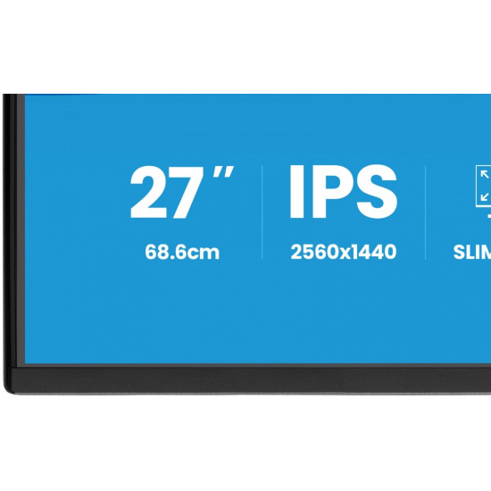 Monitor 27 cali XB2792QSU-B1   IPS,QHD, HAS (150) PIVOT,              120Hz,HDMI,DP, 350cd,1500:1, cienkie ramki, 2xUSB 3.2, ErP B 