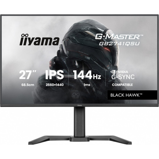 Monitor 27 cali GB2741QSU-B1 IPS,QHD,144Hz,1ms,2xUSB,                Adaptive G-SYNC,HDMI,DP,350cd, HAS (150) PIVOT 