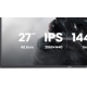 Monitor 27 cali GB2741QSU-B1 IPS,QHD,144Hz,1ms,2xUSB,                Adaptive G-SYNC,HDMI,DP,350cd, HAS (150) PIVOT 