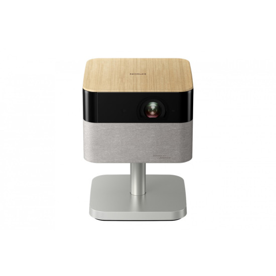 Projektor mini laser EF-72 dąb z podstawą 4K PRO-UHD/1000L/5m:1 