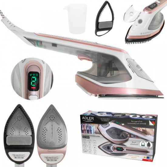 Parownica do ubarń i żelazko 2w1 AD 5044 