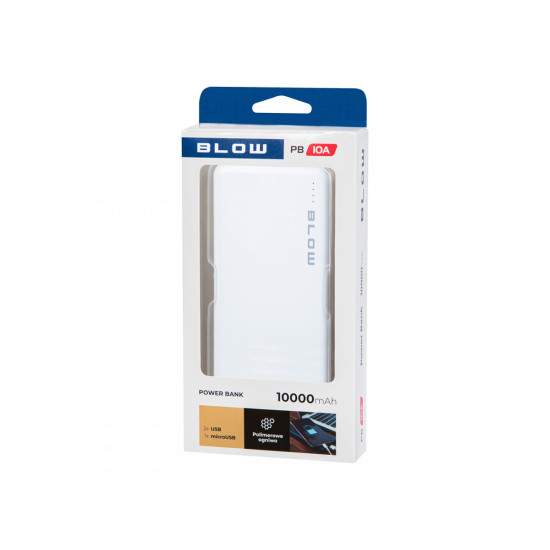 Power Bank PB10A 10000mAh Biały 