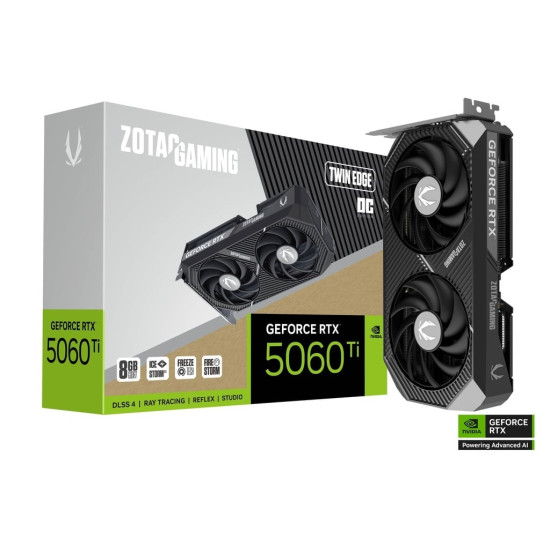 Karta graficzna Geforce RTX 5060 Ti 8GB TWIN EDGE OC GDDR7 128bit 3DP/HDMI