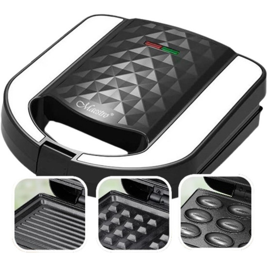 Opiekacz do kanapek / sandwich 3w1  MR-709