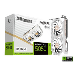 Karta graficzna GeForce RTX 5050 TWIN EDGE OC 8GB GDDR6 128bit 3DP/HDMI biała