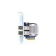 Karta rozszerzeń QXP-32G2FC 2-porty 32GB PCIe 3.0x8 SFP